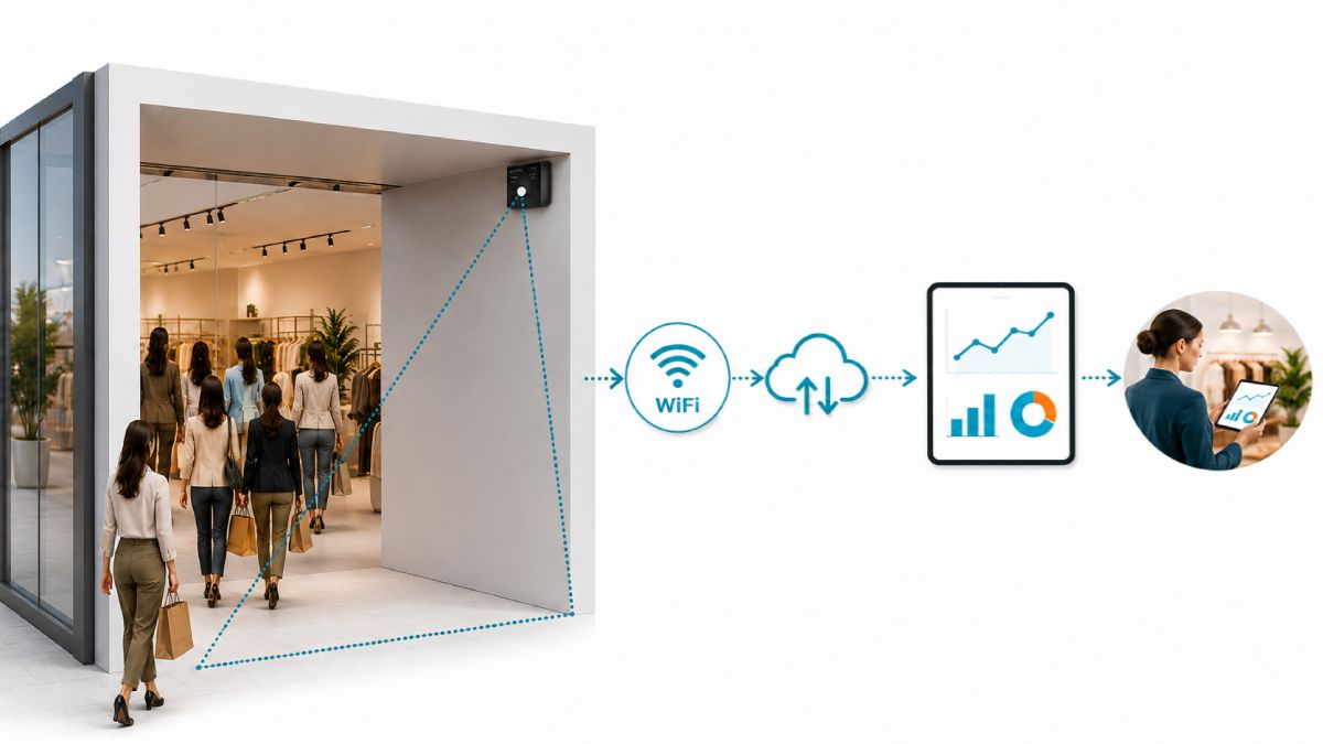 SensMax radar voor privacyvriendelijke personentelling