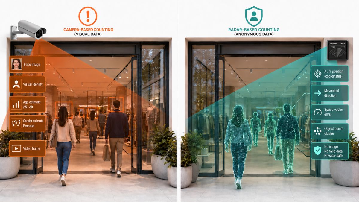 Privacy bij personentelling met radar