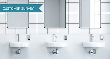 Draadloos feedbacksysteem voor toiletten en sanitaire ruimtes