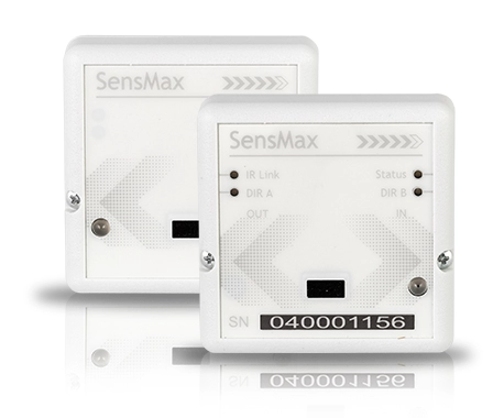SensMax DE infrarood sensor voor personentelling buiten