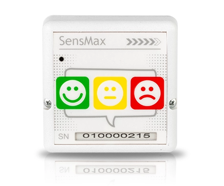 SensMax L3 TS realtime klantfeedbackknop
