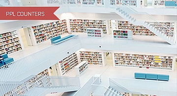 Museum of bibliotheek | Bezoekers tellen