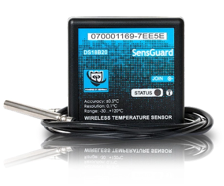 SensMax DS18B20 draadloze temperatuursensor met sonde